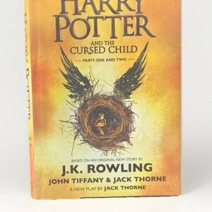 Harry Potter and the Cursed Child Book - Yellow Cover